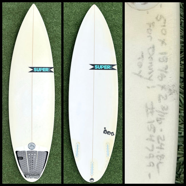 5’10 24L Super Surfboard -CA - Surfboardbroker