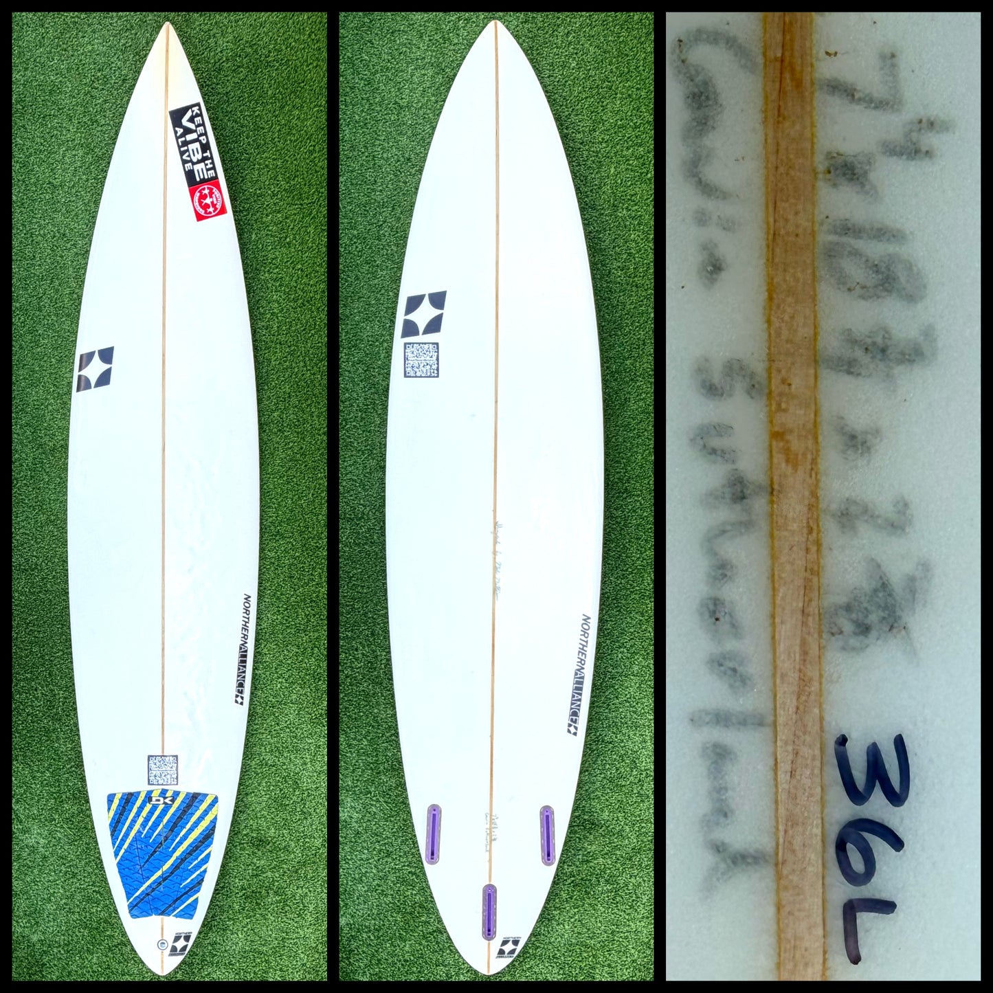 Northern Alliance Surfboard 7'4 36L Gavin Sutherland (USED)