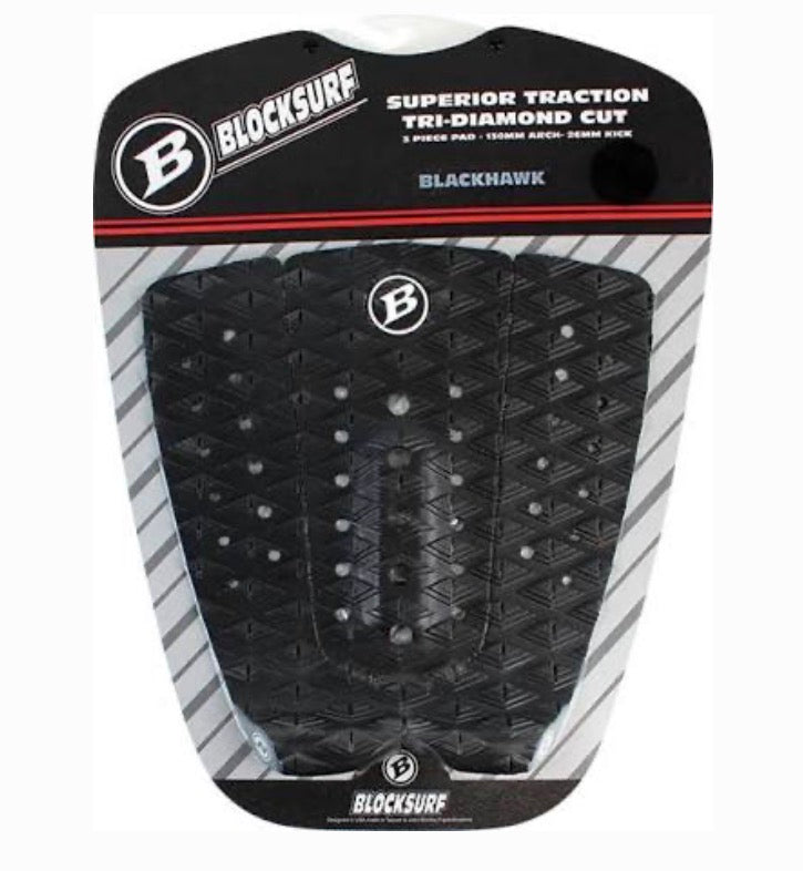 BLOCKSURF Traction Pad Blackhawk Black & White (New)
