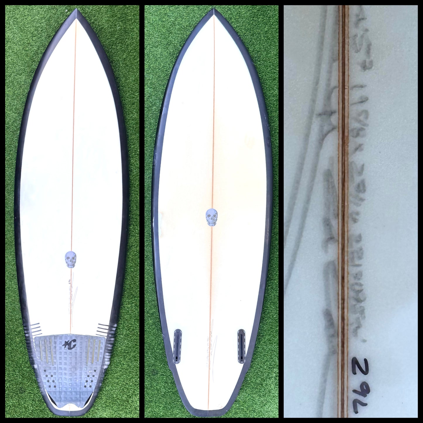 Christenson Surfboard 5'7 29L (USED)
