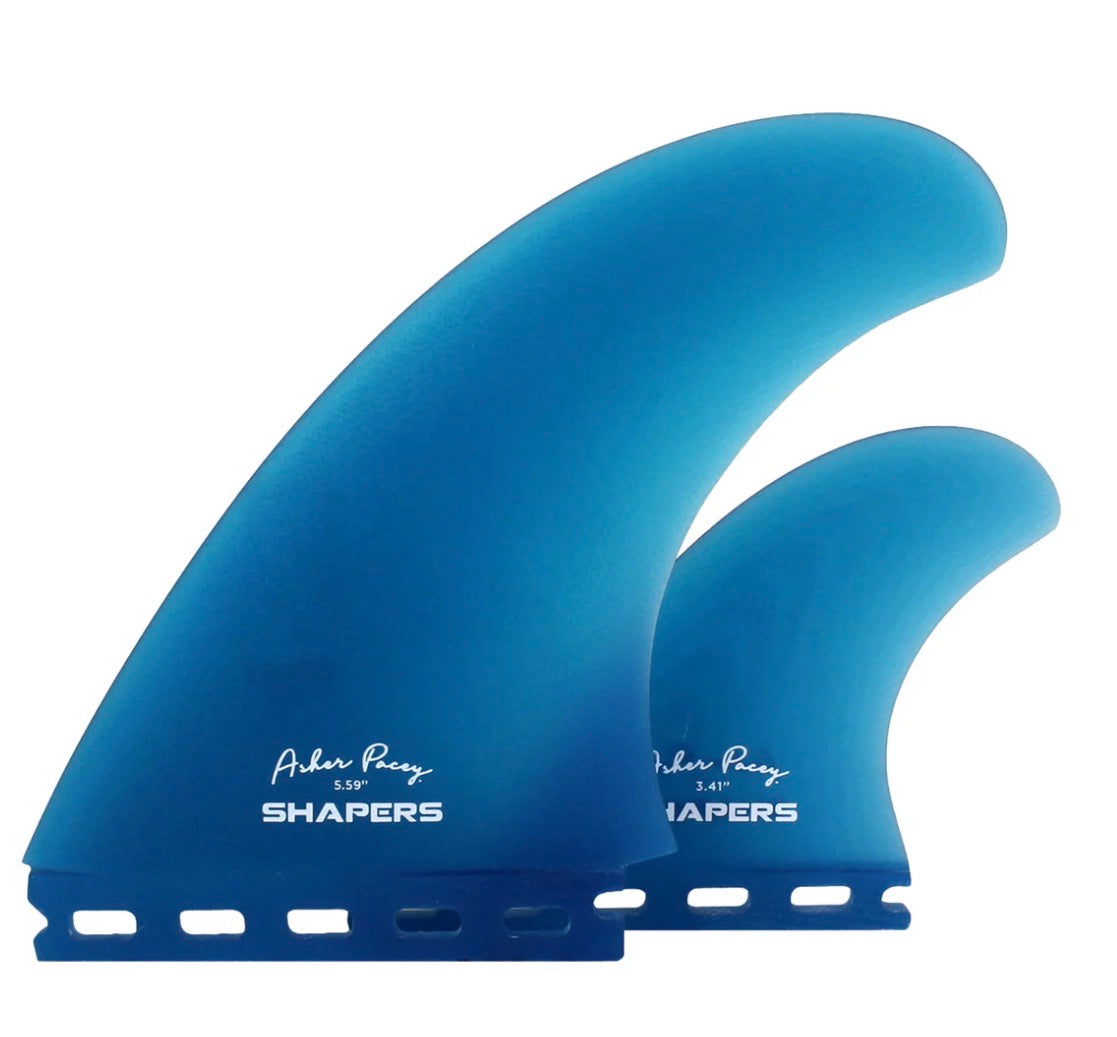Shapers Asher Pacey Twin Fin Set - Blue (New)