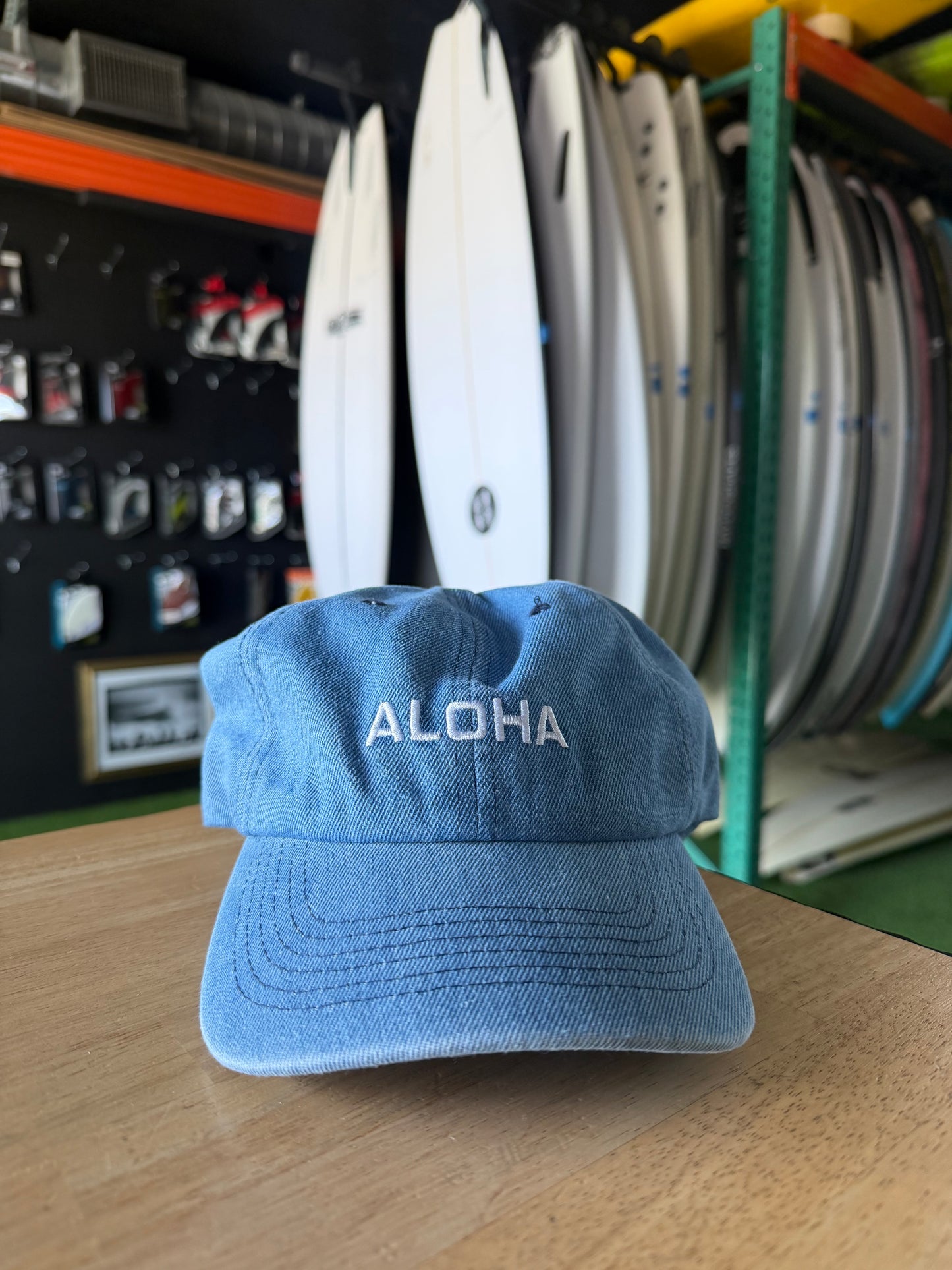 ALOHA Hat -Blue/Denim