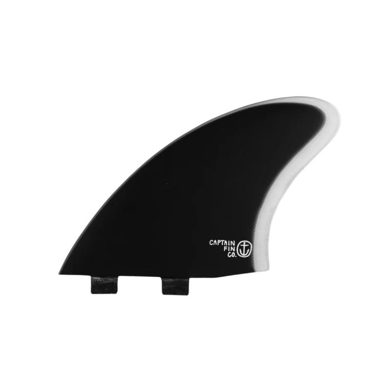 Captain Fin Co. Keel Twin Fin Set FCS Original (Black) - Surfboardbroker