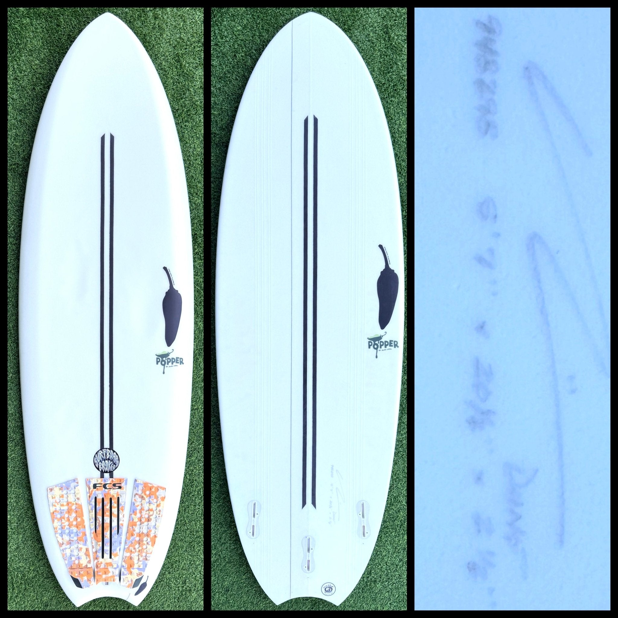 Chilli Surfboard 5'7 31L Dane Zaun (USED) – Surfboardbroker