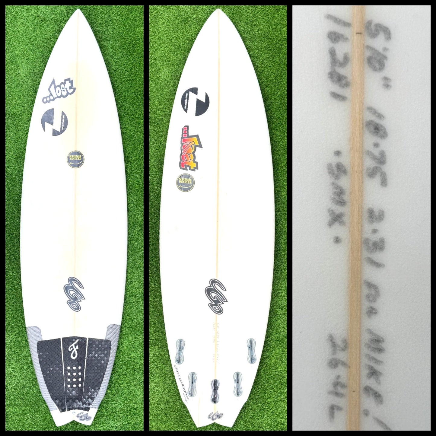 Chris Gallagher Designs Surfboard 5'10 26L Mike Ho (Used) - Surfboardbroker