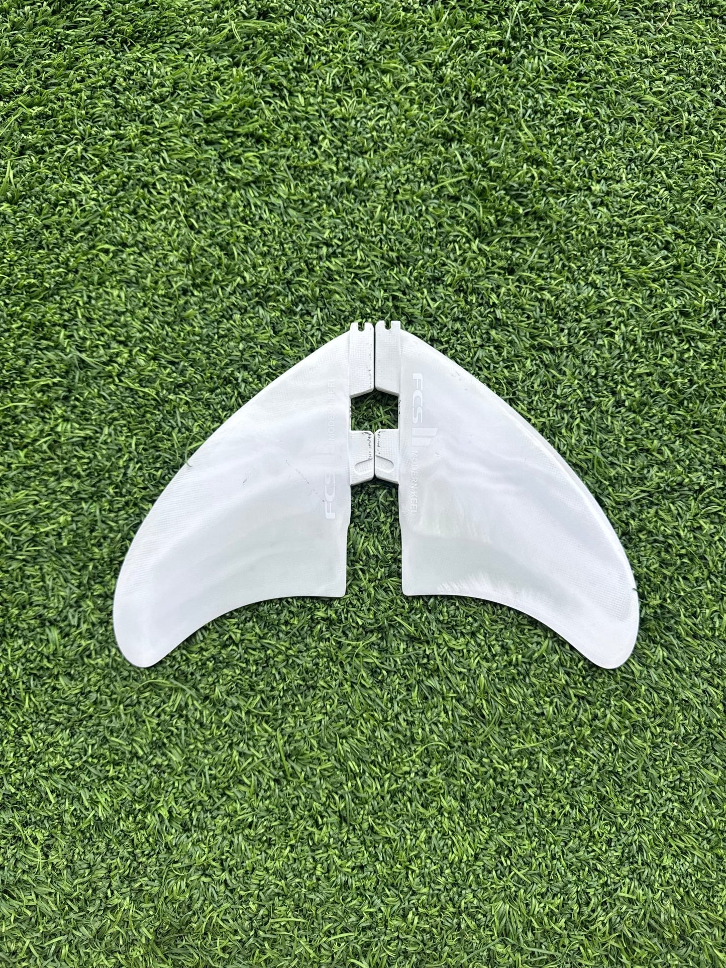 FCS II Modern Keel Twin Fin Set (Used) - Surfboardbroker