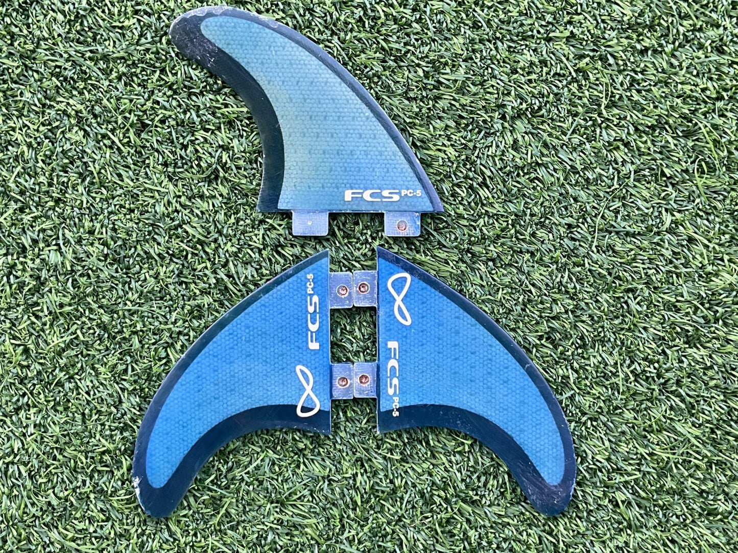 FCS PC-5 TRI FINS (USED) - Surfboardbroker