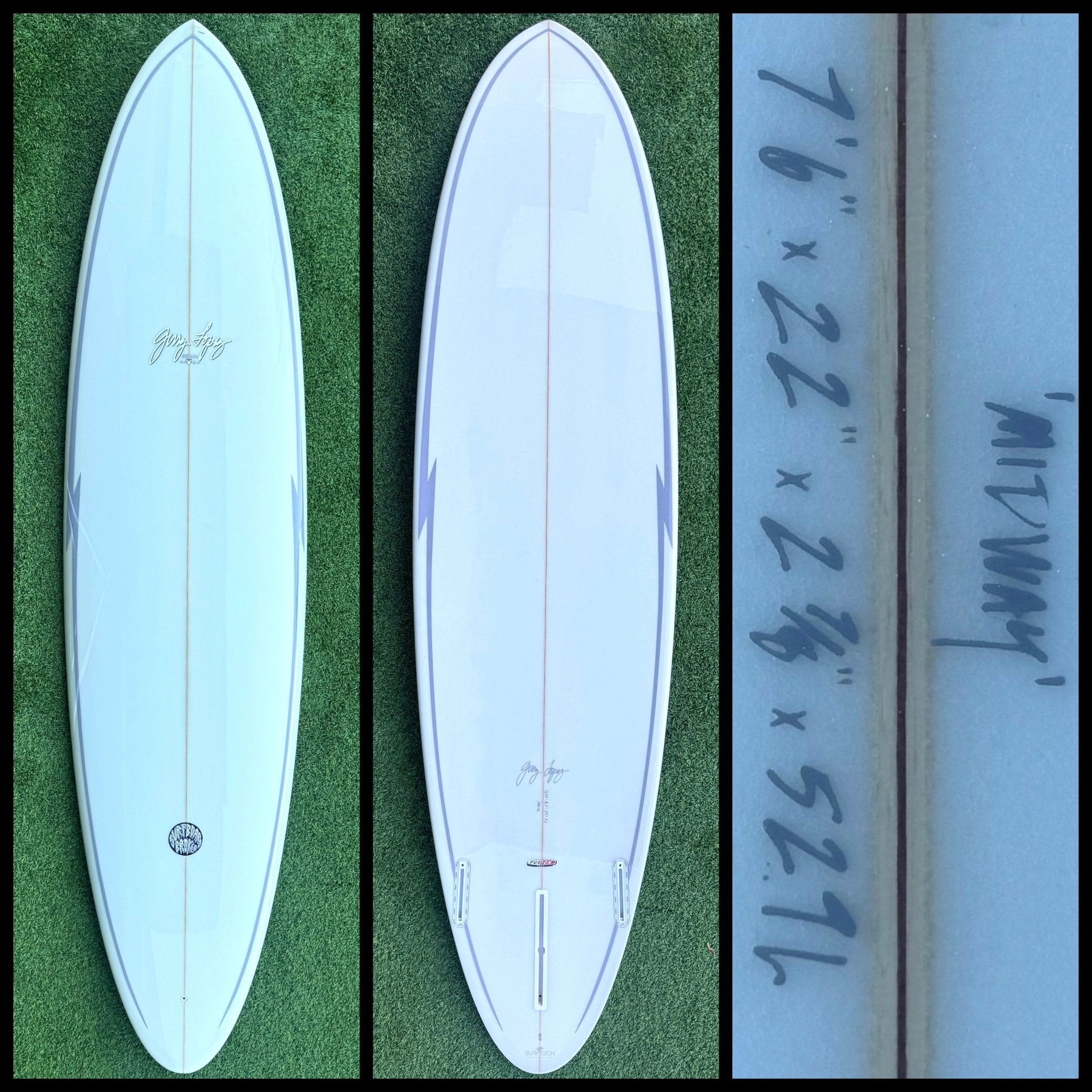 Gerry Lopez 7'6 52L (NEW) – Surfboardbroker