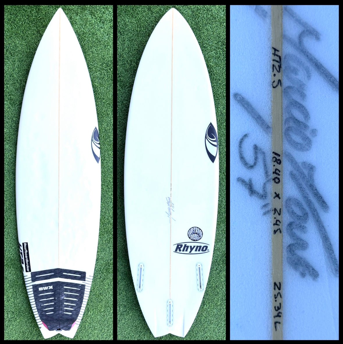 Sharp Eye Surfboard 5'7 25L (USED) – Surfboardbroker