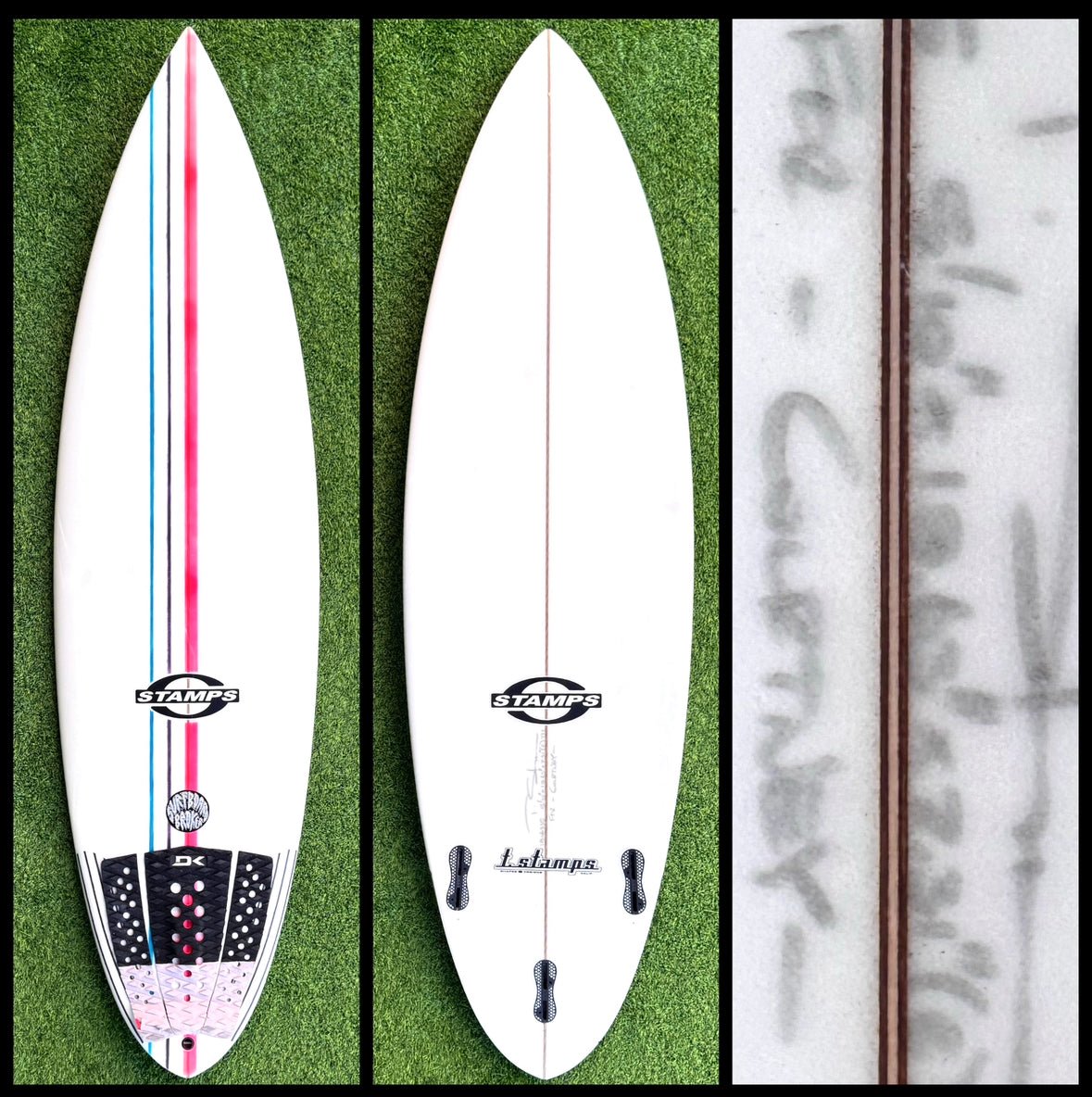 Stamps Surfboard 5'10 27L Courtney Conlogue (USED) - Surfboardbroker