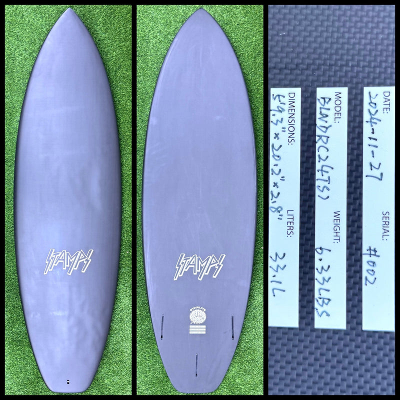 Stamps Surfboard 5'9 33L (USED) - Surfboardbroker