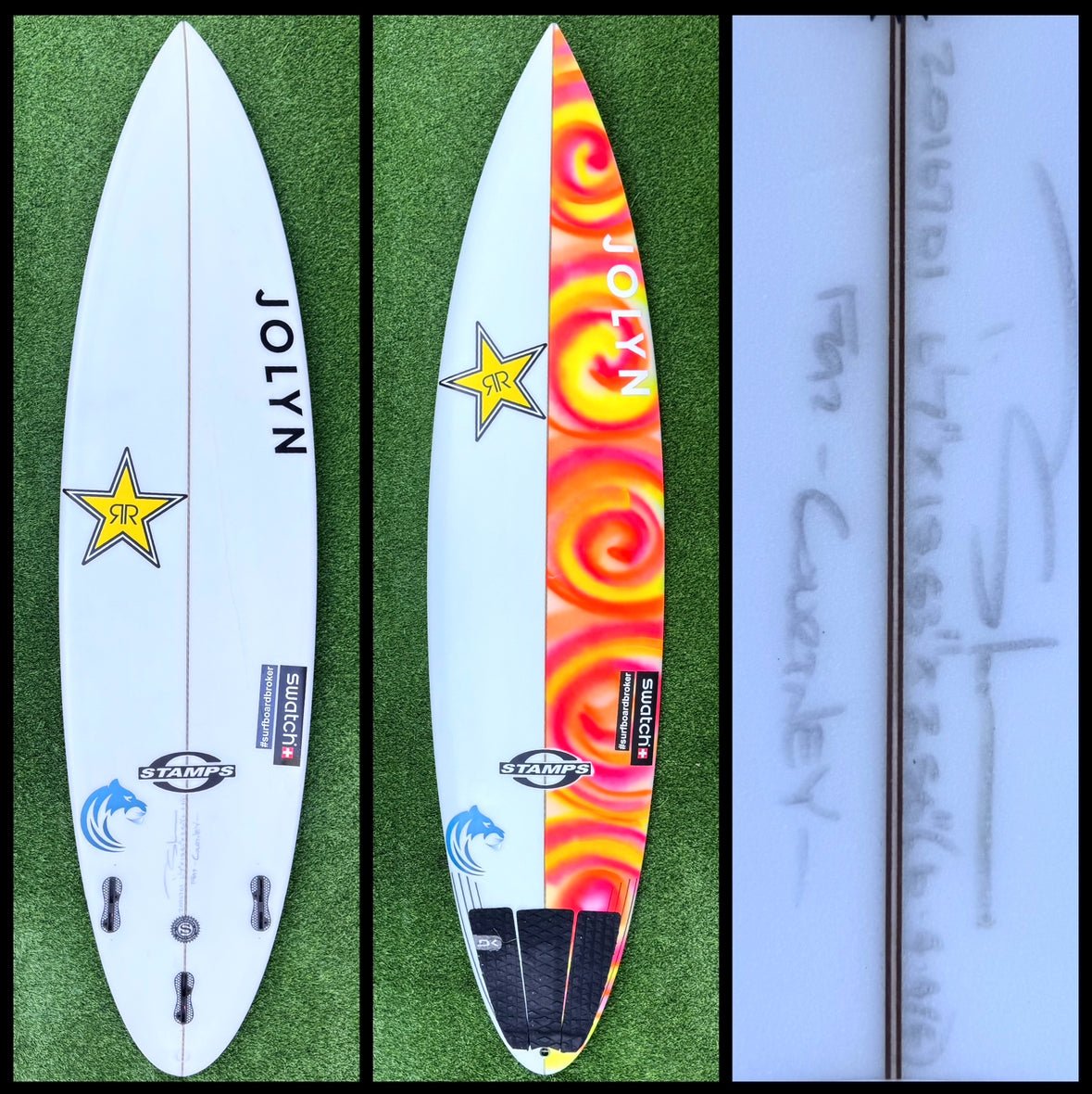 Stamps Surfboard 6'7 34L Courtney Conlogue (USED) - Surfboardbroker