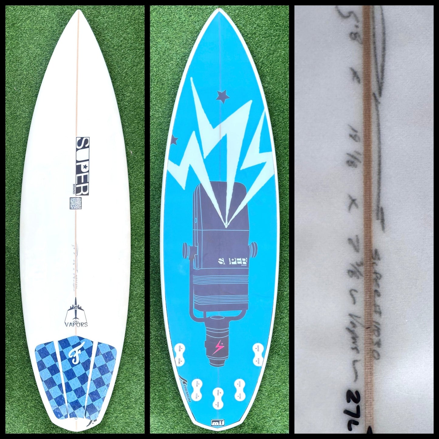 SUPER Surfboard 5'8 27L (USED) - Surfboardbroker