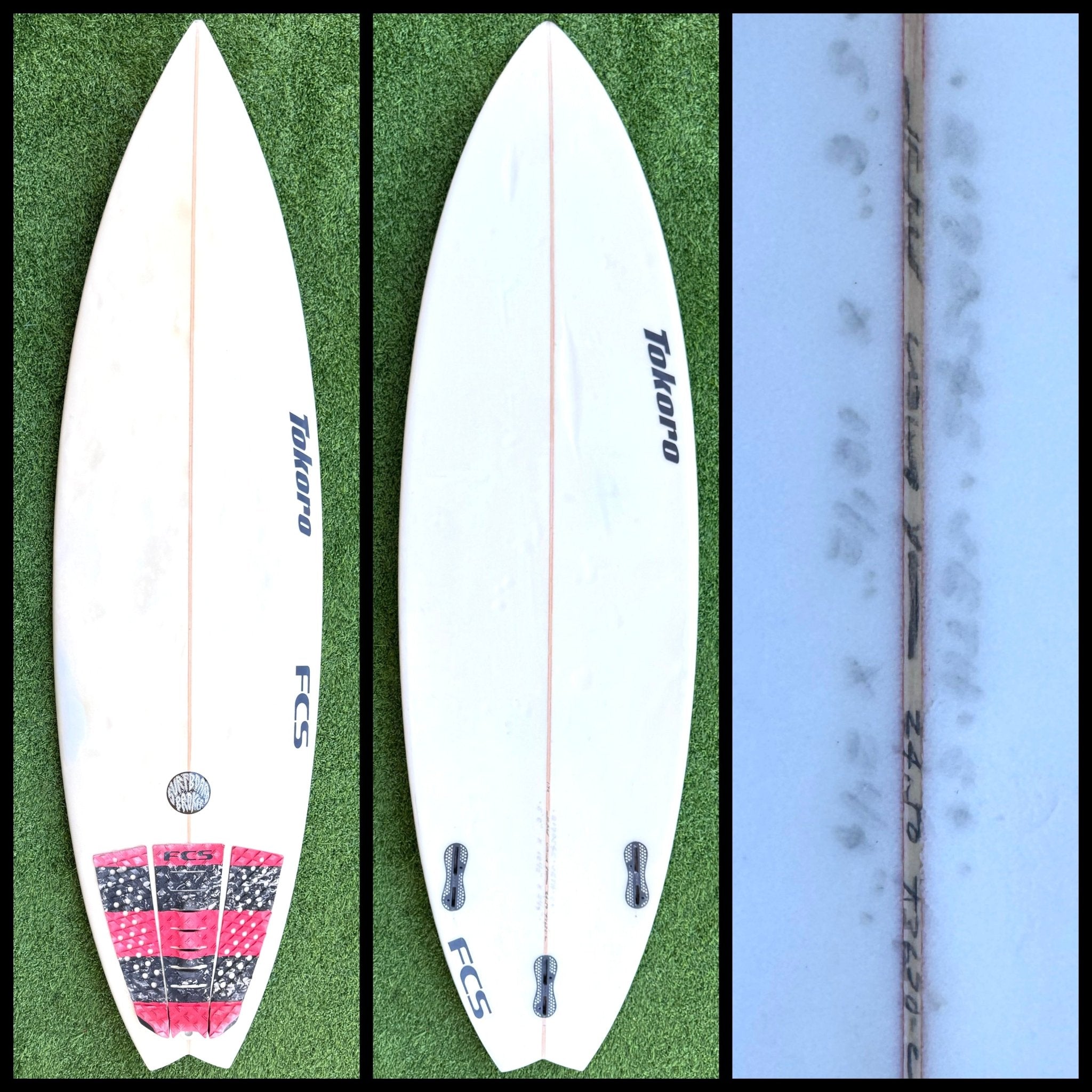 TOKORO PRO2モデル5'8 Tokoro Surfboard 5'8 24L Seth Moniz (USED) – Surfboardbroker