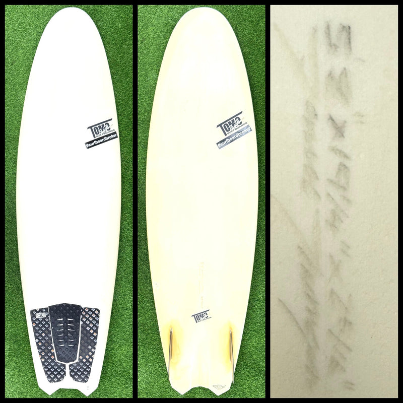 Tomo Surfboard 5'8 28L (Used) - Surfboardbroker