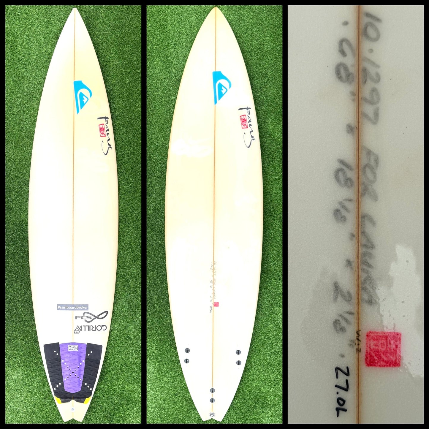 Town&Country/Pang Surfboard 6’8 27L Laura Enever (Used) - Surfboardbroker