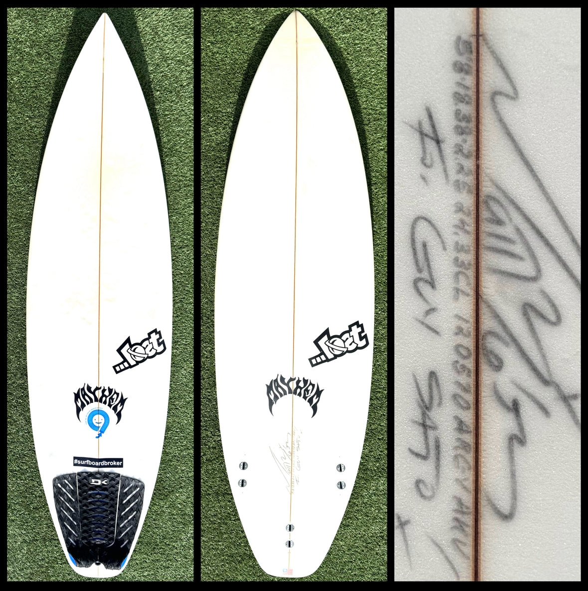 5'8 24L Lost Surfboard -CA – Surfboardbroker