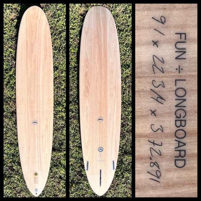 9'1 72L Aloha Surfboard -FL+CA - Surfboardbroker