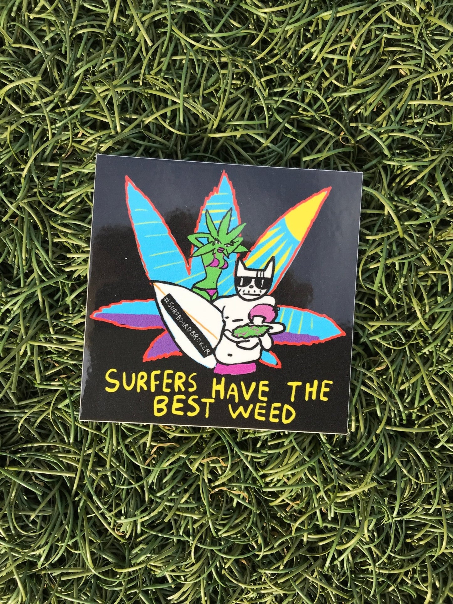 Drew Toonz Art Sticker (3pk) Shipped - Surfboardbroker