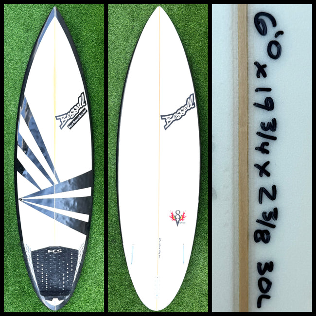 Bessel Surfboard 6'0 30L (USED)