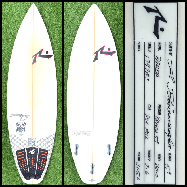 Rusty Surfboard 5'9 31L (USED)