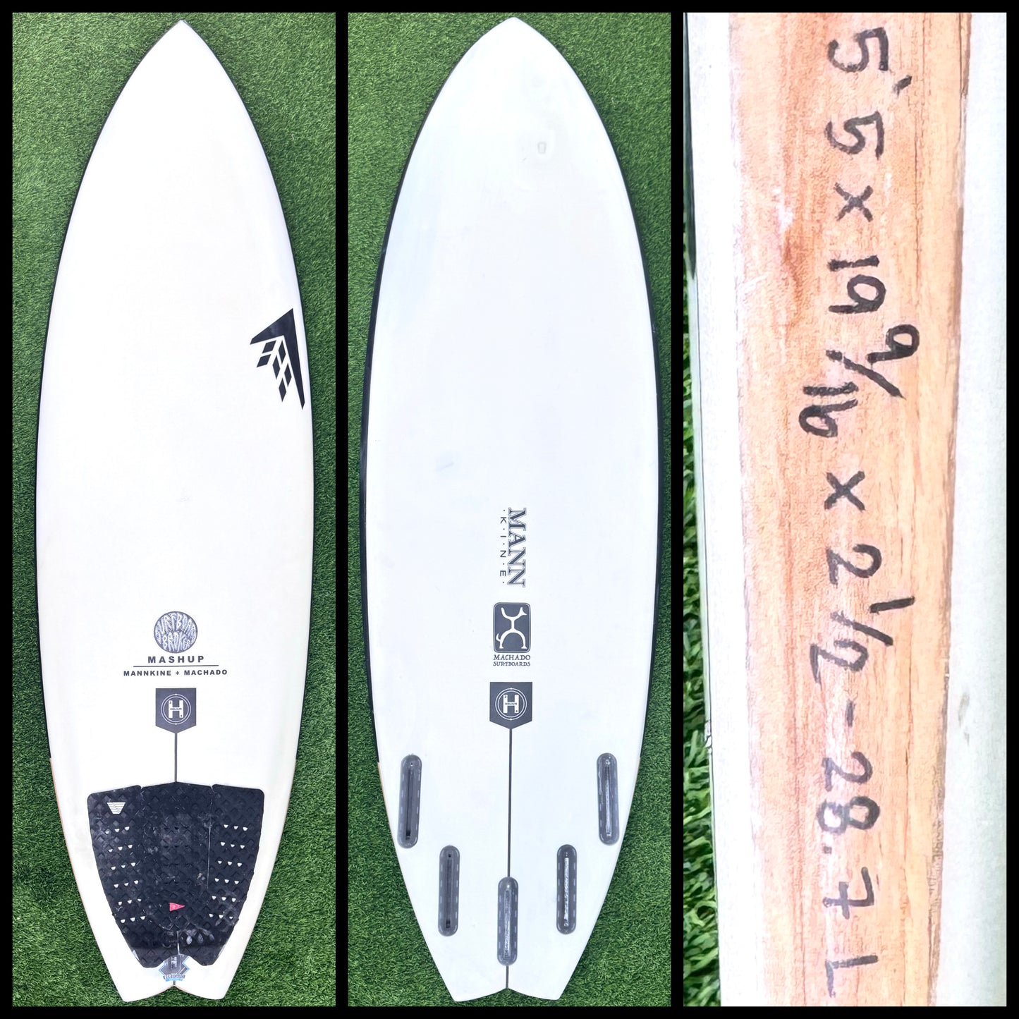 Firewire x MANN Surfboard 5'5 28L (USED)