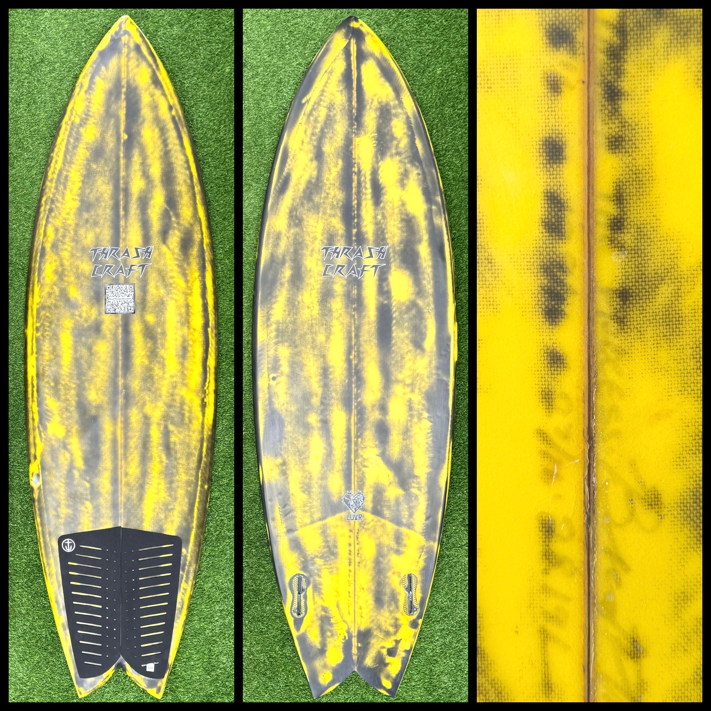 Thrash Craft Surfboard 5’6 28L (USED)