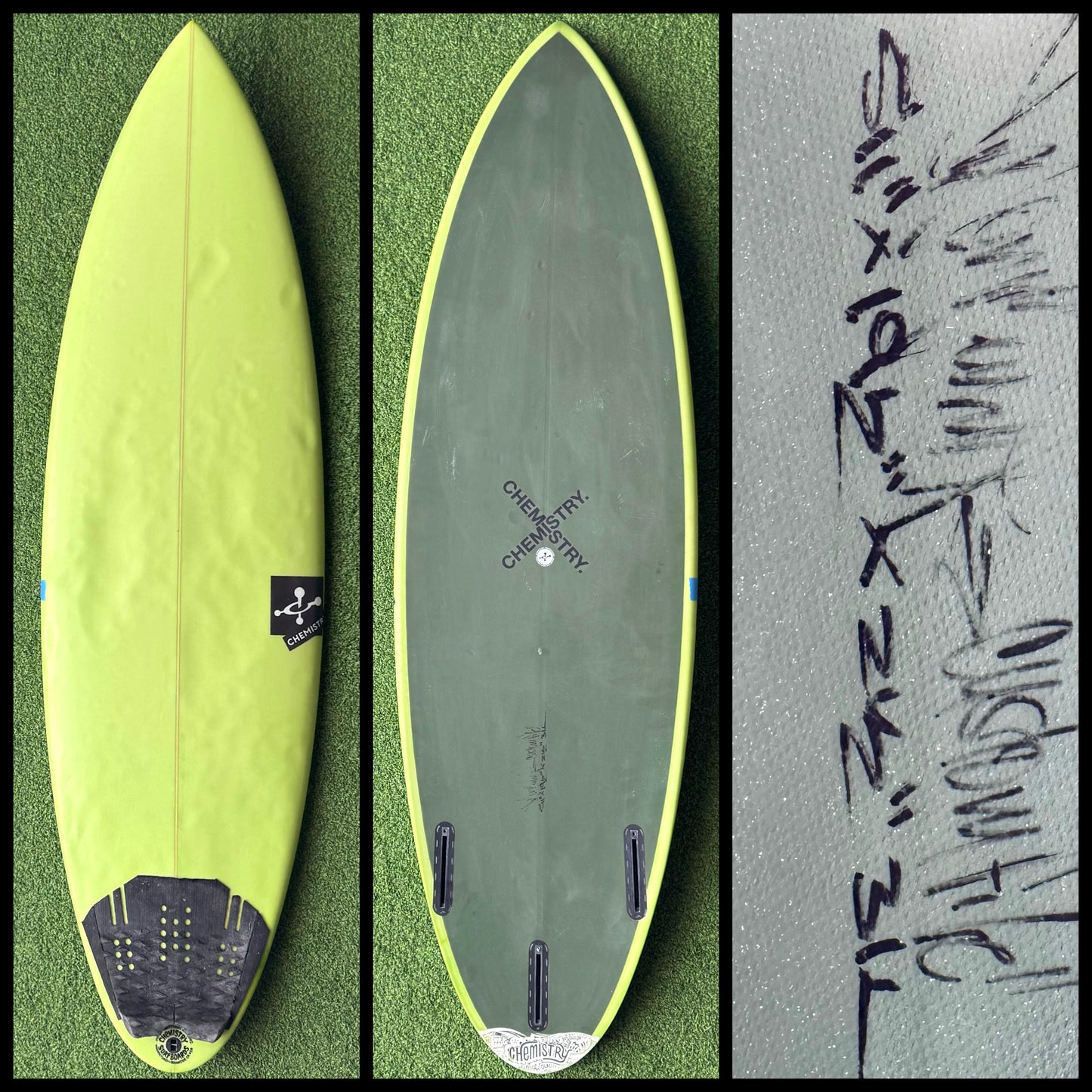 Chemistry Surfboards 5'11 31L (USED)
