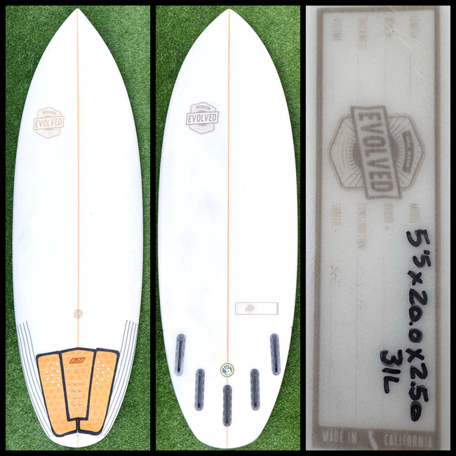 Evolved Surfboard 5'5 31L (USED)