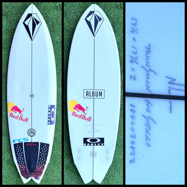 5’1 22L Album x Sierra Kerr Surfboard - Surfboardbroker