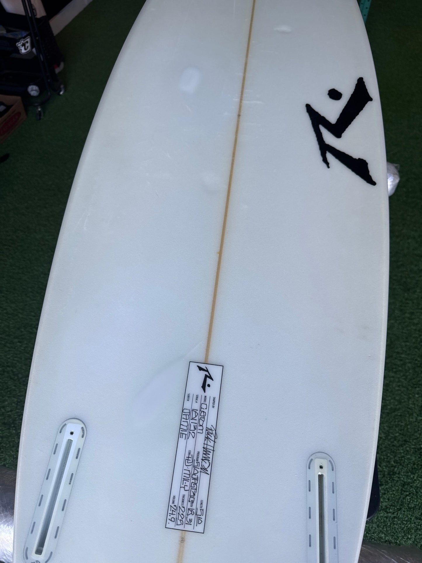 5’10 24L Rusty Surfboard x Jamie Sterling - Surfboardbroker
