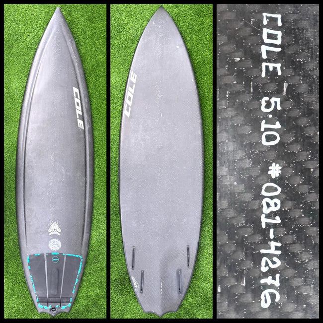 5’10 27L Cole Surfboard - Surfboardbroker