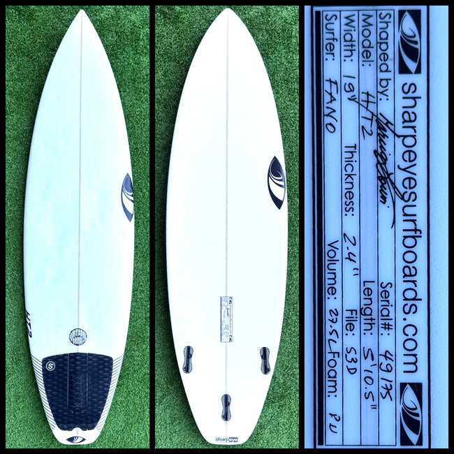 5’10 27L Sharp Eye Surfboard - CA - Surfboardbroker