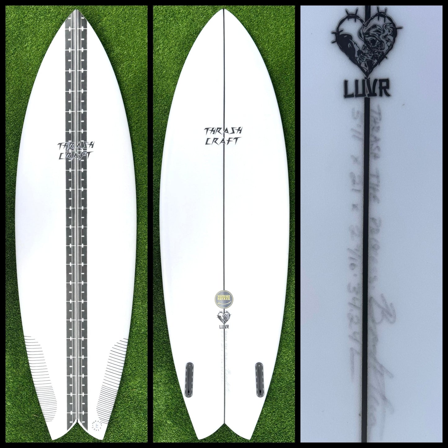 5’11 34L Thrash Craft Surfboard - CA - Surfboardbroker