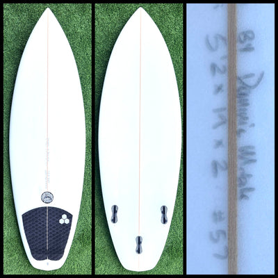 5’2 22L Sea Rat Surfboard - CA - Surfboardbroker