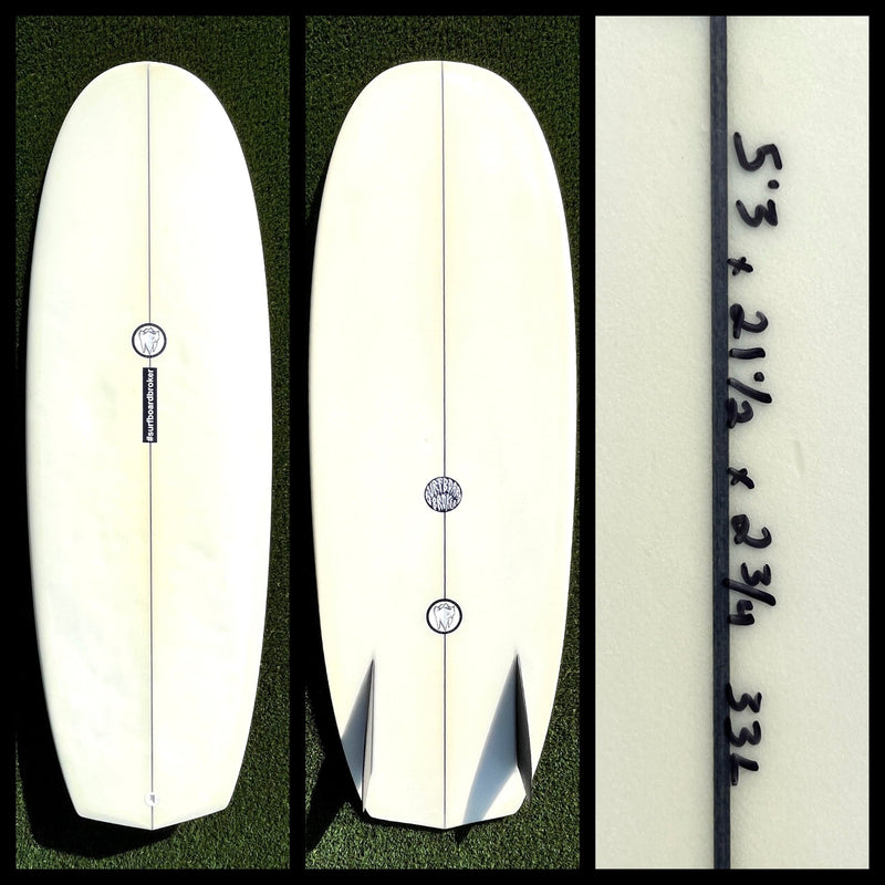 5'3 33L Critters Surfboard - FL - Surfboardbroker