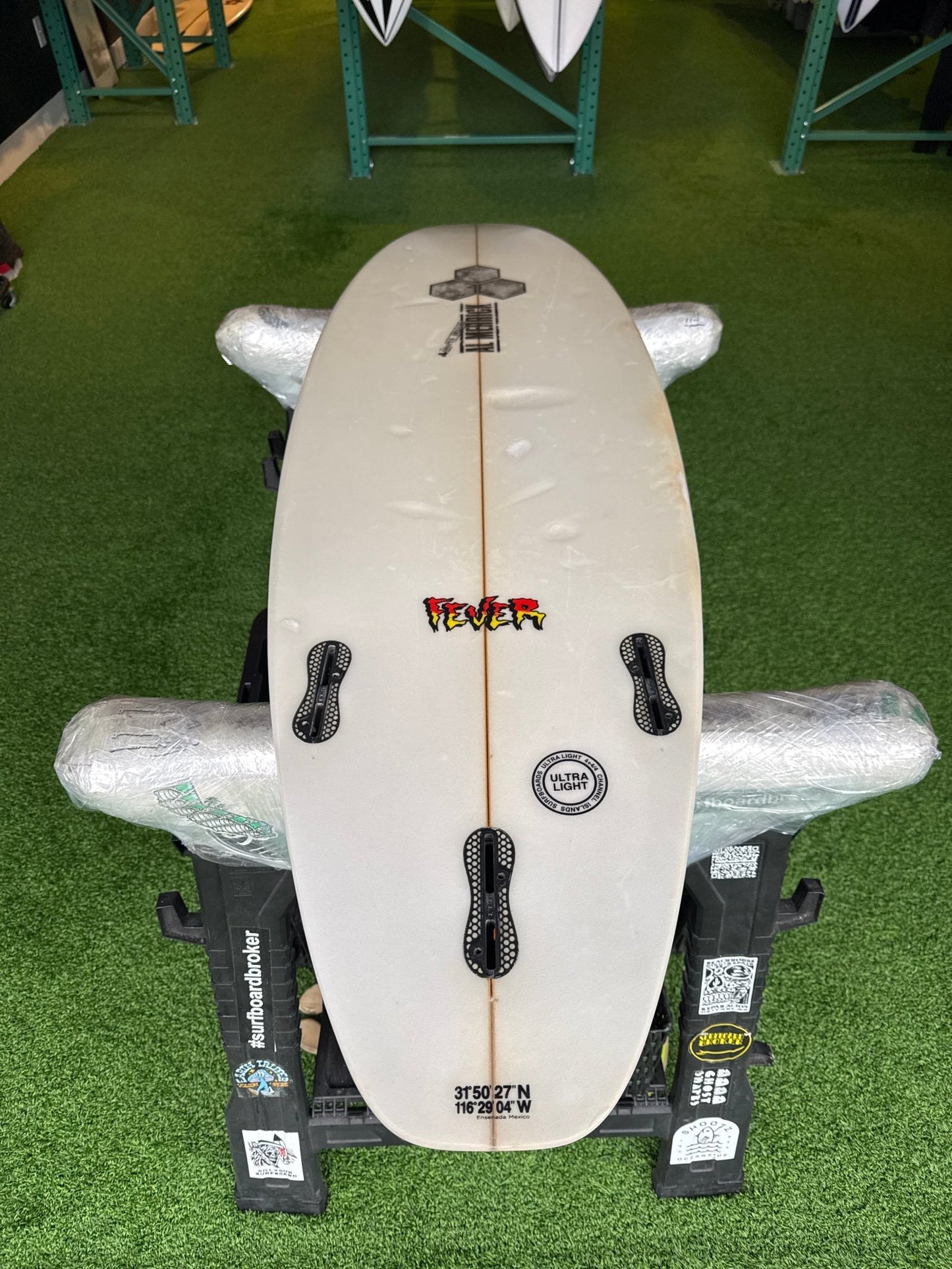 5'4 19L Channel Islands Surfboard - Surfboardbroker