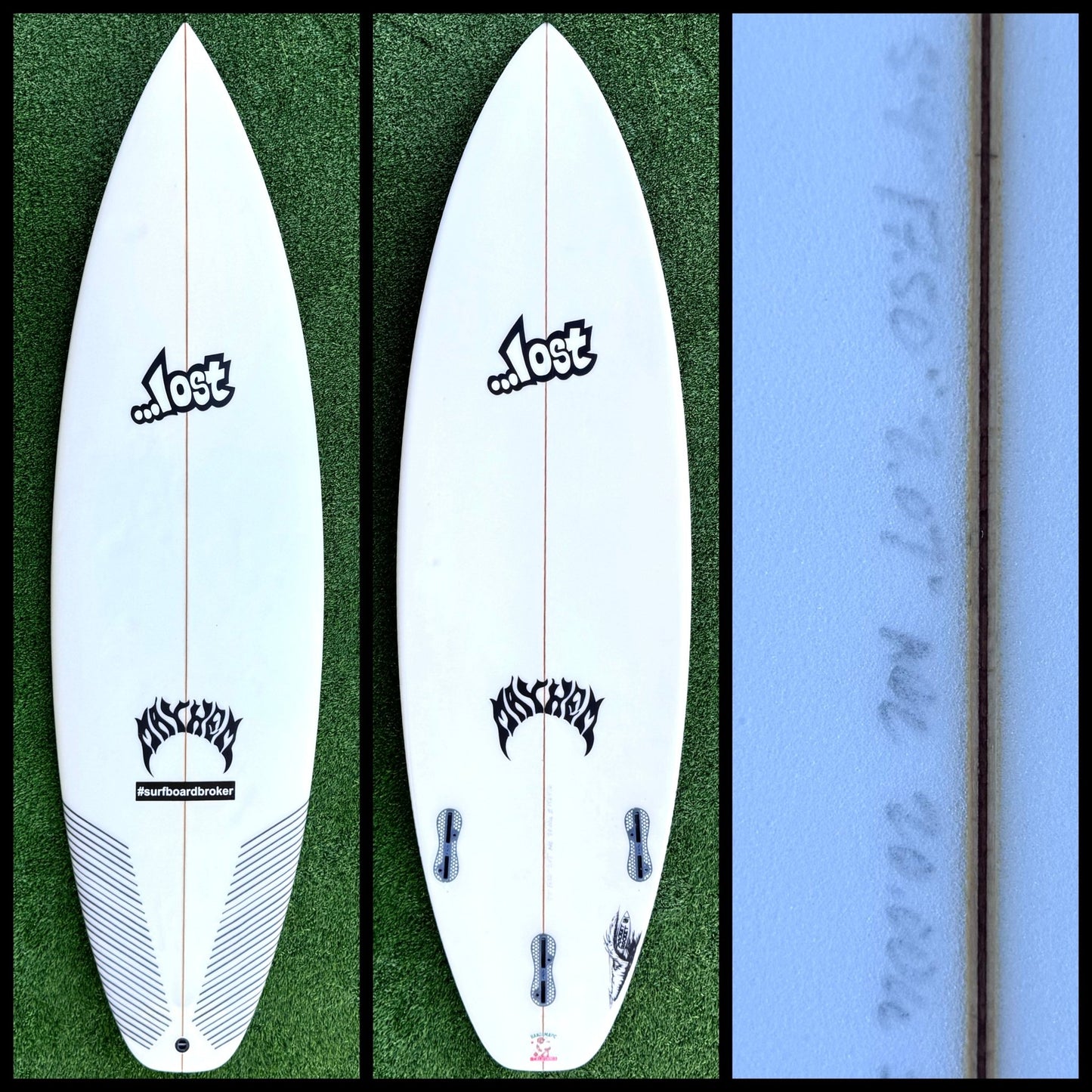 5’4 20L Lost Surfboard - CA - Surfboardbroker