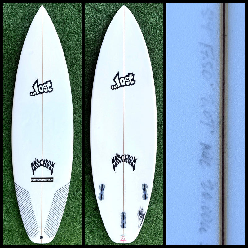 5’4 20L Lost Surfboard - CA - Surfboardbroker