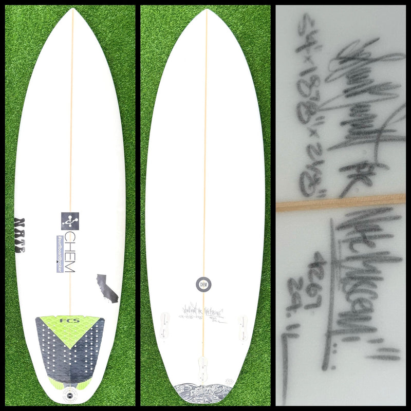 5’4 24L Chemistry Surfboard - Surfboardbroker