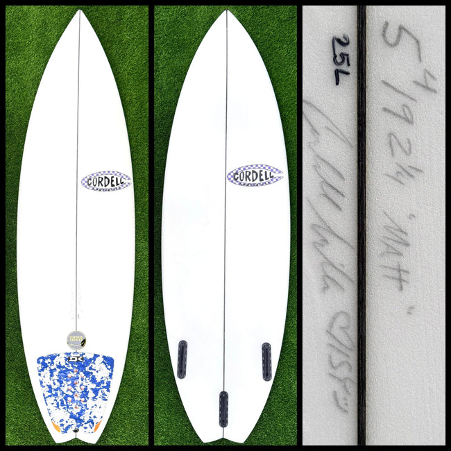 5’4 25L Cordell surfboard - CA - Surfboardbroker