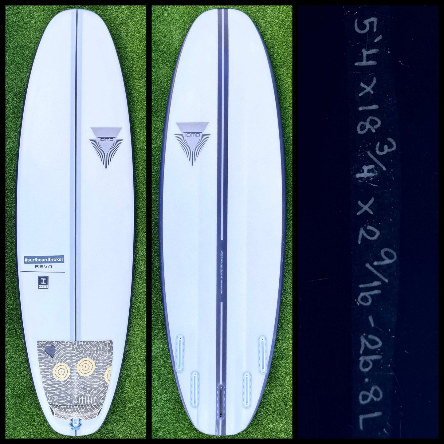 5’4 26L Tomo Surfboard - CA - Surfboardbroker