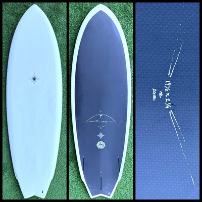 5’4 26L Wayne Rich Surfboard - CA - Surfboardbroker