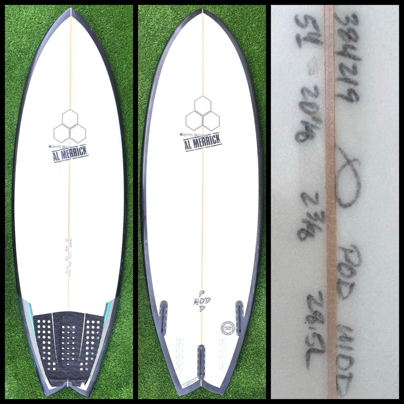 5’4 28L Channel Islands Surfboard - Surfboardbroker