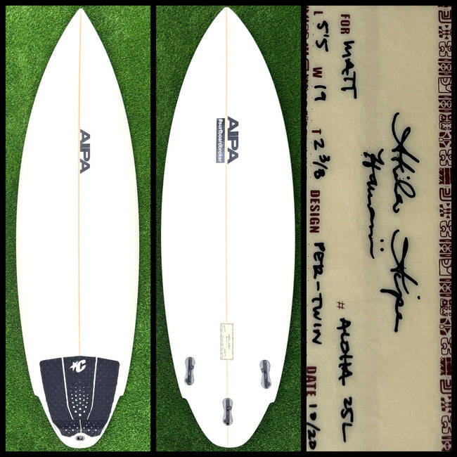 5’5 25L Aipa Surfboard - CA - Surfboardbroker