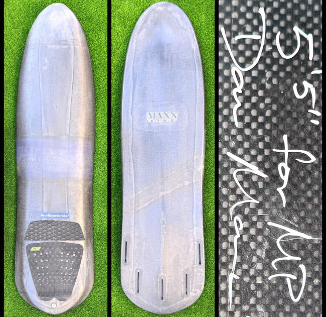 5’5 25L Mannkine Surfboard - CA - Surfboardbroker