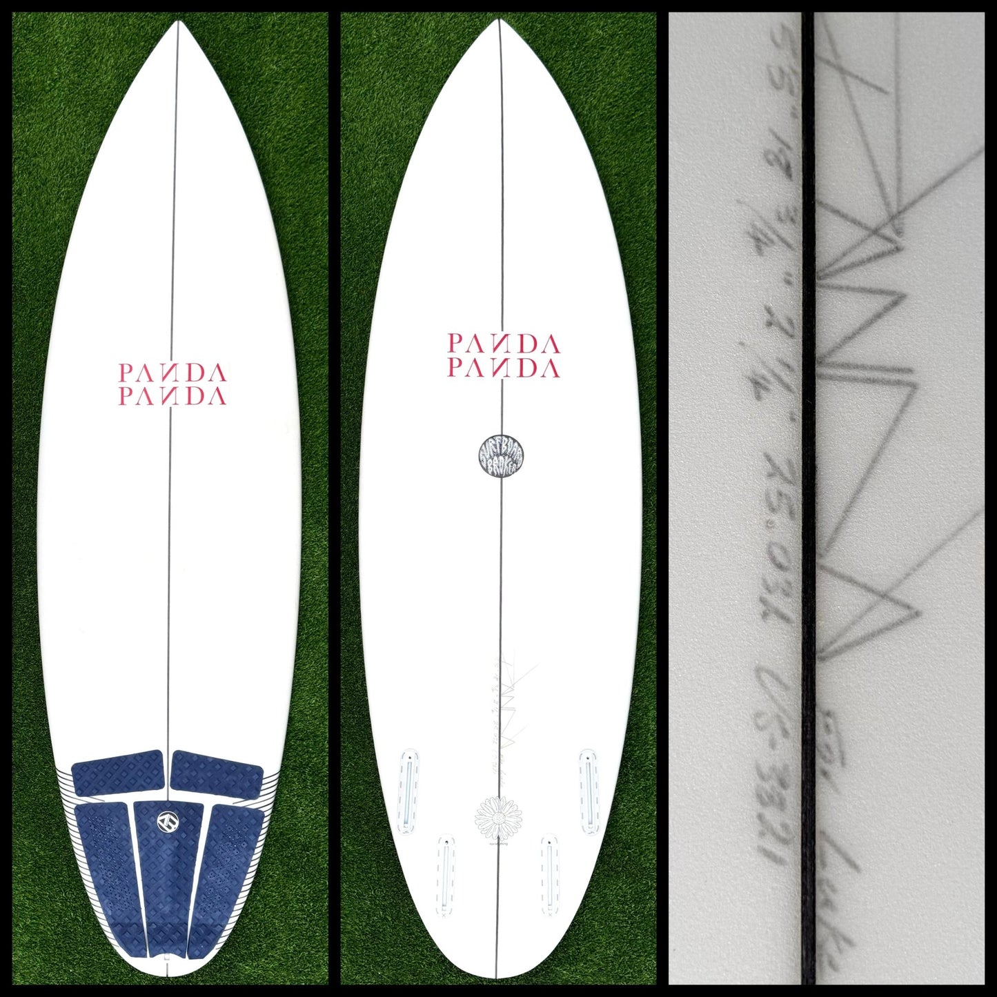 5’5 25L Panda Surfboard - CA - Surfboardbroker