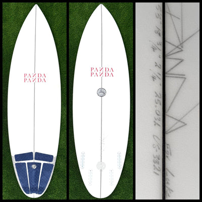 5’5 25L Panda Surfboard - CA - Surfboardbroker