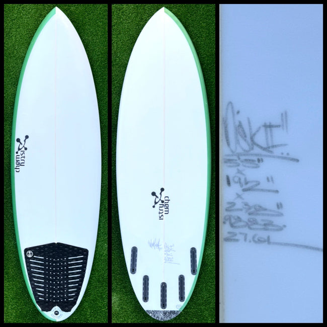 5’5 27L Chemistry Surfboard - CA - Surfboardbroker