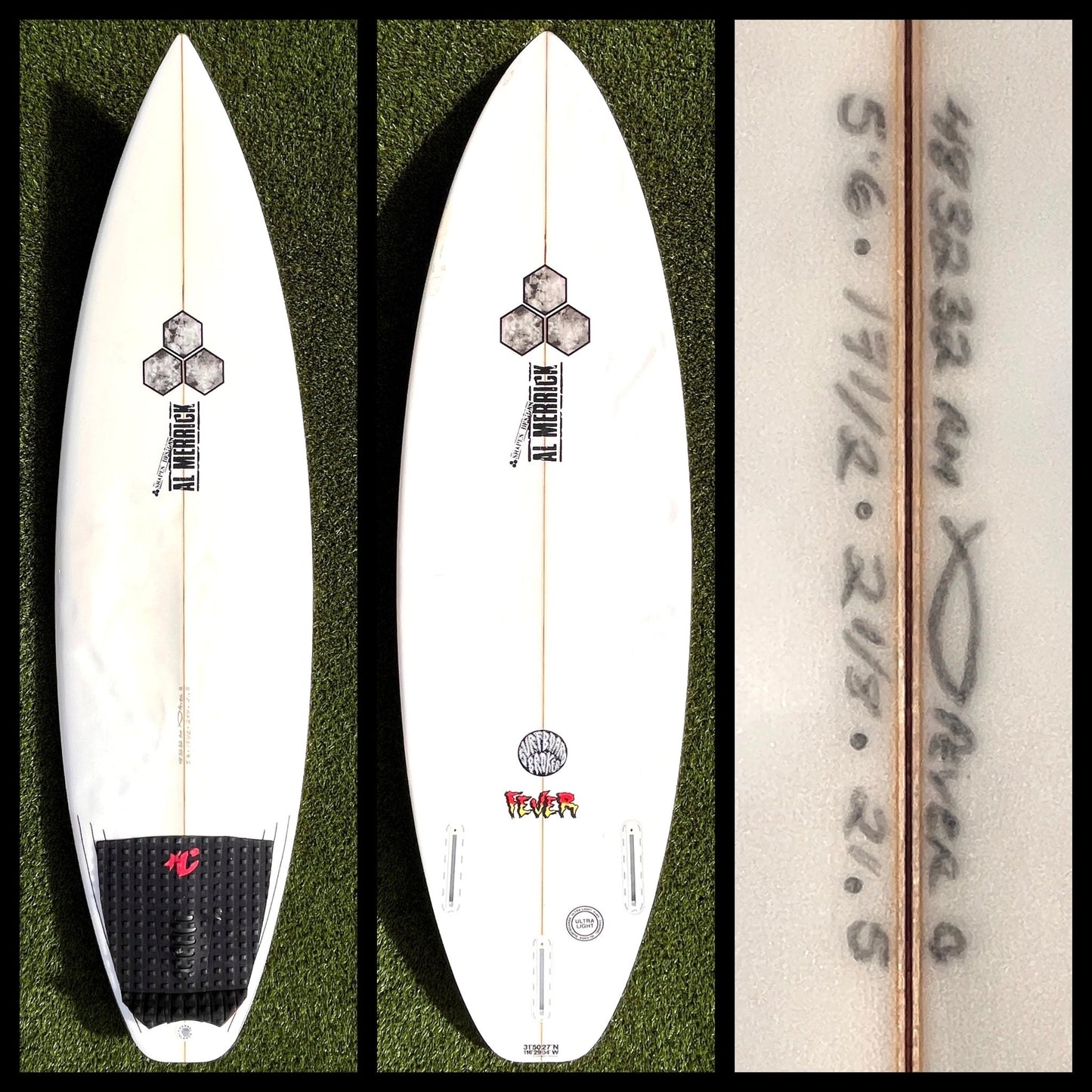 5'6 21L Channel Islands Surfboard - FL - Surfboardbroker